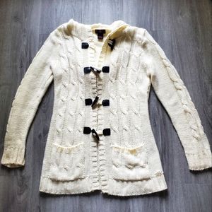 Ultra Flirt Hooded Sweater Cardigan